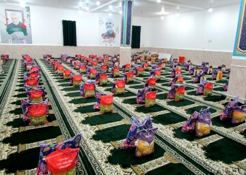 فیلم| رزمایش توزیع بسته‌های معیشتی در بندر دیّر