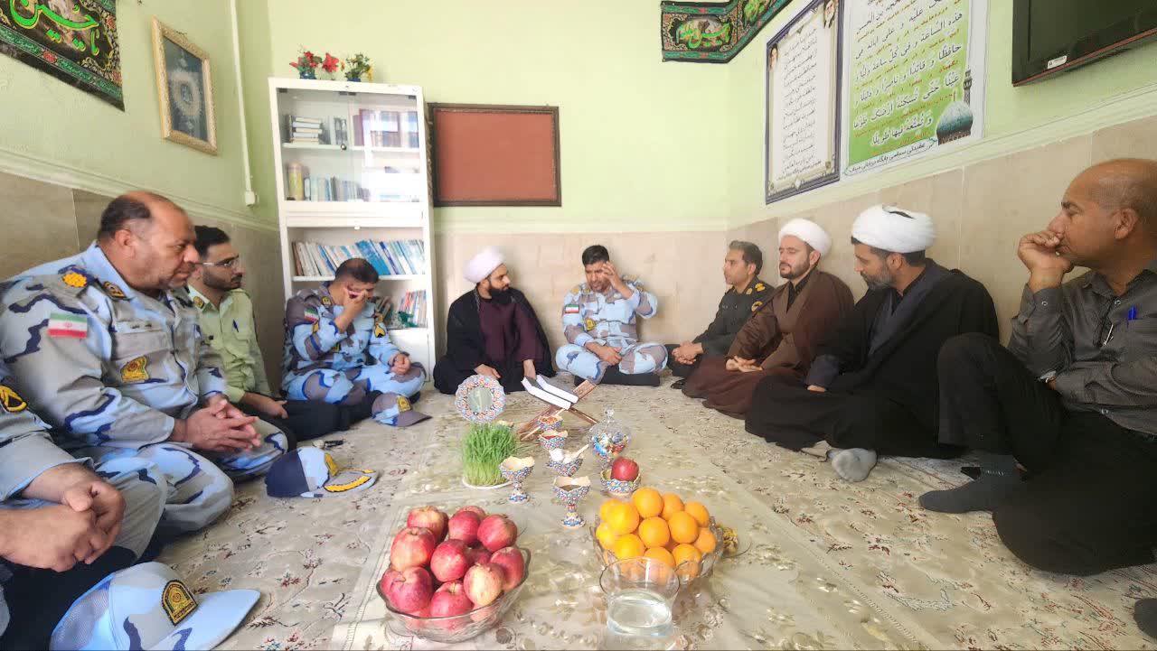 تحویل سال ۱۴۰۴ در پایگاه مرزبانی سیریک با محوریت معنویت و همبستگی