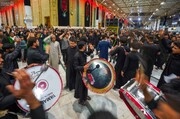 العتبة العلوية تحيي ذكرى شهادة الإمام علي (ع) بمواكب عزاء وخدمات متكاملة