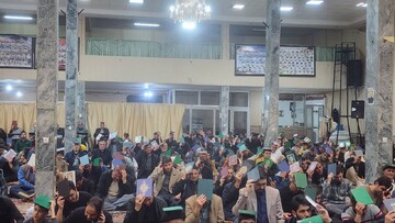 تصاویر/ مراسم احیای شب ۱۹ ماه رمضان در شهر چایپاره