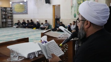 تصاویر/ مراسم شب اول قدر در خارگ