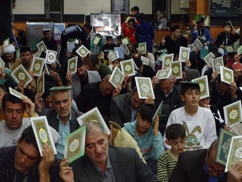 تصاویر/ مراسم شب اول قدر  در چهاربرج