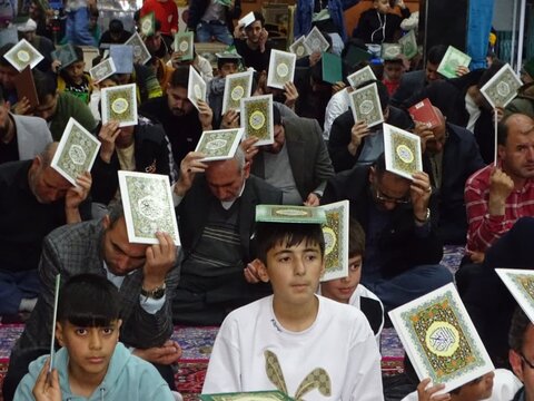 تصاویر/ مراسم شب اول قدر  در چهاربرج