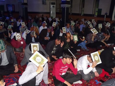 تصاویر/ مراسم شب اول قدر  در چهاربرج