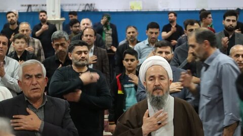 تصاویر/ مراسم احیای شب اول قدر در شاهین دژ