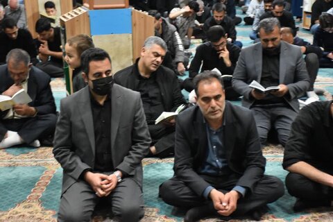 تصاویر احیای شب نوزدهم ماه مبارک رمضان در مسجد جامع کوهدشت