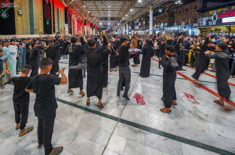 العتبة العلوية تحيي ذكرى شهادة الإمام علي (ع) بمواكب عزاء وخدمات متكاملة