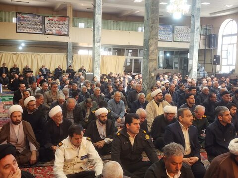 تصاویر/ اقامه نماز جمعه شهرستان چایپاره