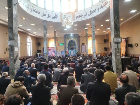 تصاویر/ اقامه نماز جمعه شهرستان چایپاره