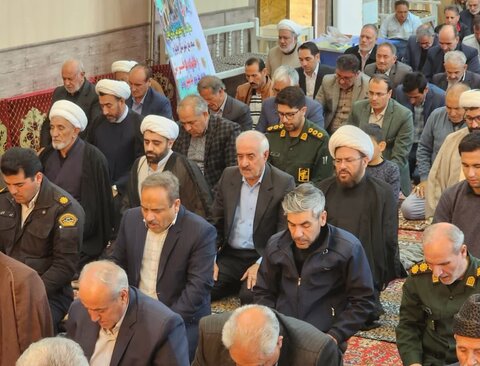 تصاویر/ اقامه نماز جمعه شهرستان چایپاره