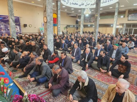 تصاویر/ اقامه نماز جمعه شهرستان چایپاره