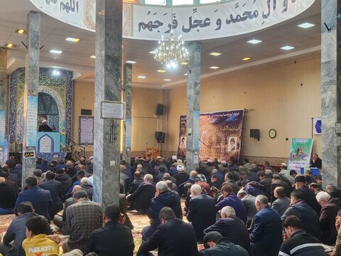 تصاویر/ اقامه نماز جمعه شهرستان چایپاره