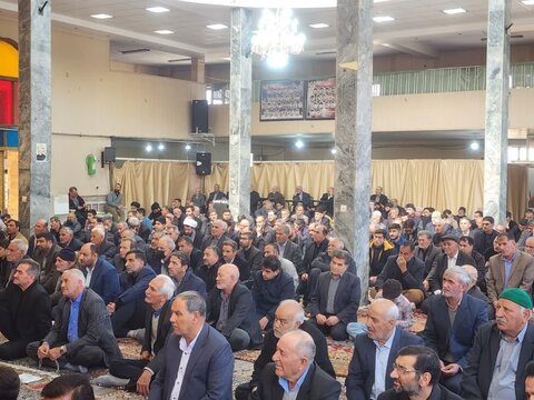 تصاویر/ اقامه نماز جمعه شهرستان چایپاره