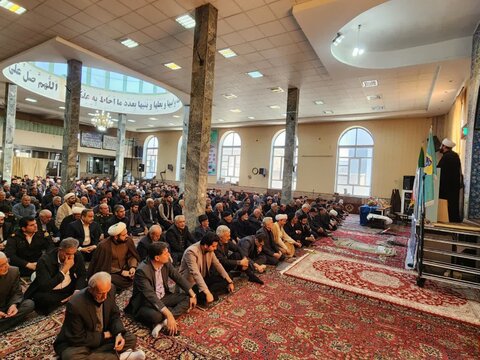 تصاویر/ اقامه نماز جمعه شهرستان چایپاره