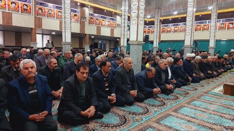 تصاویر/ اقامه نماز جمعه شهر کشاورز