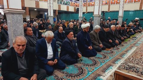 تصاویر/ اقامه نماز جمعه شهر کشاورز