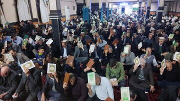 تصاویر/ مراسم احیای شب بیست و یکم ماه مبارک رمضان در چهاربرج