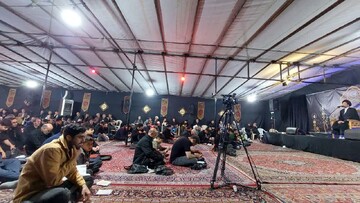 تصاویر/ مراسم احیای شب بیست و یکم ماه مبارک رمضان در گلزار شهدای دارالسلام