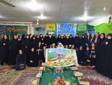 برگزاری عملیات رمضانیه در مدرسه علمیه حضرت رقیه(س) برازجان+عکس