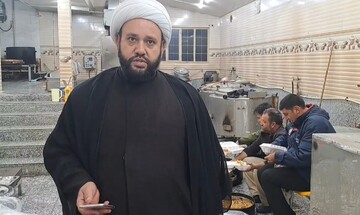 پخت و توزیع ۱۰۰۰پرس غذای گرم در شب شهادت حضرت علی(ع) + فیلم