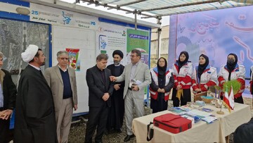 تصاویر/ بازدید امام جمعه خلخال از پایگاه نوروزی هلال احمر در شهرستان خلخال