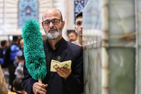 مراسم إحياء ليلة الحادي والعشرين من شهر رمضان المبارك في العتبة المعصومية