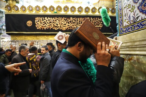 مراسم إحياء ليلة الحادي والعشرين من شهر رمضان المبارك في العتبة المعصومية