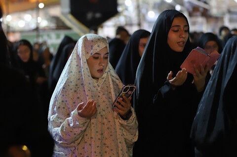 مراسم إحياء ليلة الحادي والعشرين من شهر رمضان المبارك في العتبة المعصومية