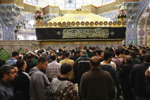 مراسم إحياء ليلة الحادي والعشرين من شهر رمضان المبارك في العتبة المعصومية