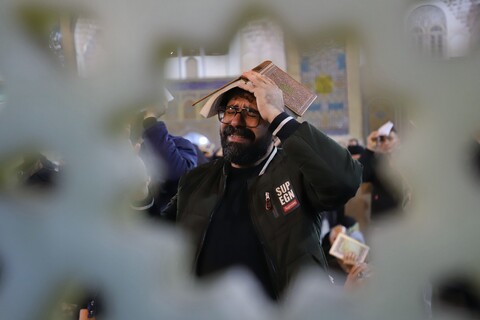 مراسم إحياء ليلة الحادي والعشرين من شهر رمضان المبارك في العتبة المعصومية