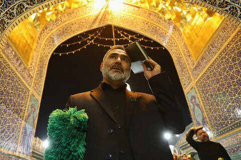 مراسم إحياء ليلة الحادي والعشرين من شهر رمضان المبارك في العتبة المعصومية