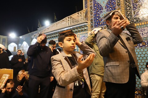 مراسم إحياء ليلة الحادي والعشرين من شهر رمضان المبارك في العتبة المعصومية