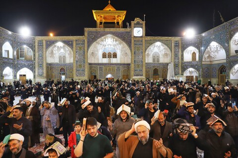 مراسم إحياء ليلة الحادي والعشرين من شهر رمضان المبارك في العتبة المعصومية