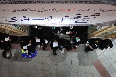 مراسم إحياء ليلة الحادي والعشرين من شهر رمضان المبارك في العتبة المعصومية