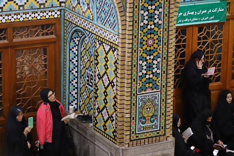 مراسم إحياء ليلة الحادي والعشرين من شهر رمضان المبارك في العتبة المعصومية