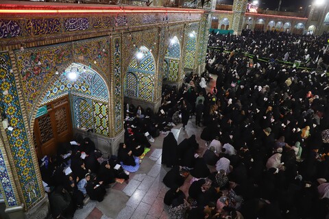 مراسم إحياء ليلة الحادي والعشرين من شهر رمضان المبارك في العتبة المعصومية