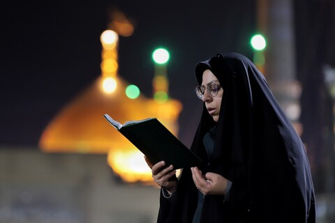 مراسم إحياء ليلة الحادي والعشرين من شهر رمضان المبارك في العتبة المعصومية