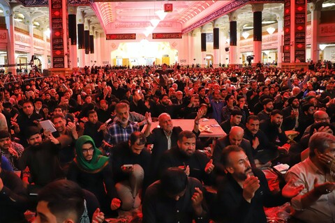 مراسم إحياء ليلة الحادي والعشرين من شهر رمضان المبارك في العتبة المعصومية