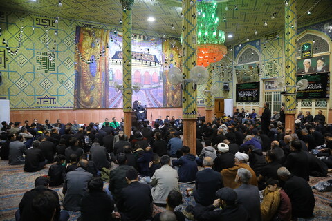 تصاویر / مراسم احیاء شب بیست و یکم ماه رمضان در تکیه حاج سید حسن