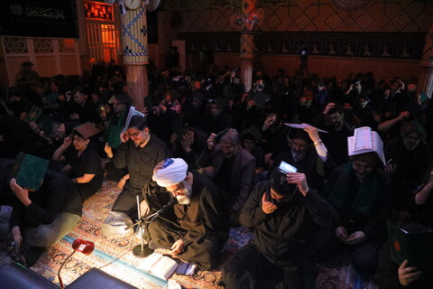 تصاویر / مراسم احیاء شب بیست و یکم ماه رمضان در تکیه حاج سید حسن