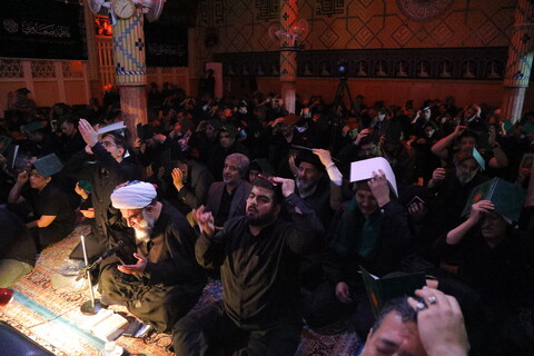 تصاویر / مراسم احیاء شب بیست و یکم ماه رمضان در تکیه حاج سید حسن