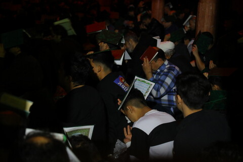 تصاویر / مراسم احیاء شب بیست و یکم ماه رمضان در تکیه حاج سید حسن