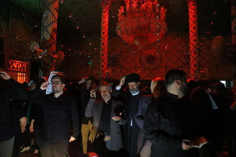 تصاویر / مراسم احیاء شب بیست و یکم ماه رمضان در تکیه حاج سید حسن
