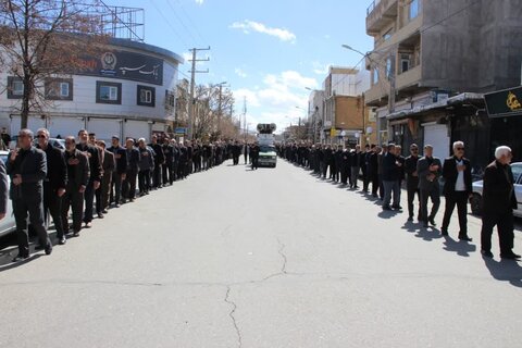 تصاویر/ دسته عزاداری در سالروز شهادت مولای متقیان  در تکاب