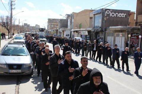 تصاویر/ دسته عزاداری در سالروز شهادت مولای متقیان  در تکاب