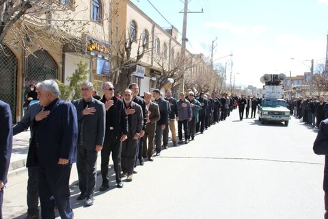 تصاویر/ دسته عزاداری در سالروز شهادت مولای متقیان  در تکاب