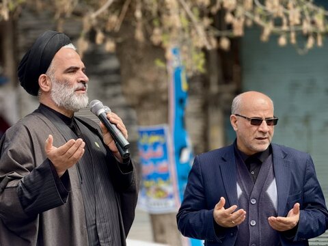 تصاویر/ عزاداری خیابانی شهادت حضرت امیرالمؤمنین امام علی علیه‌السلام در سلماس