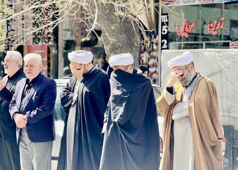 تصاویر/ عزاداری خیابانی شهادت حضرت امیرالمؤمنین امام علی علیه‌السلام در سلماس