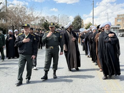 تصاویر/ عزاداری خیابانی شهادت حضرت امیرالمؤمنین امام علی علیه‌السلام در سلماس