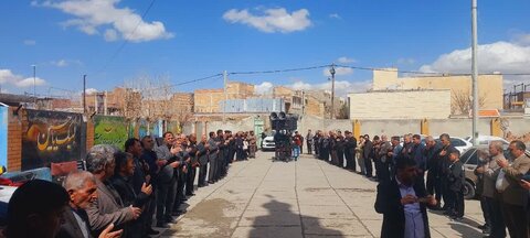 تصاویر/ مراسم عزاداری خیابانی مردم شهر کشاورز در سالروز شهادت امام علی (ع)